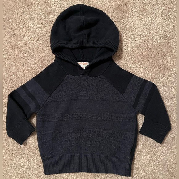 Cat & Jack Other - Cat & Jack Blue Sweater with Hood - 18m